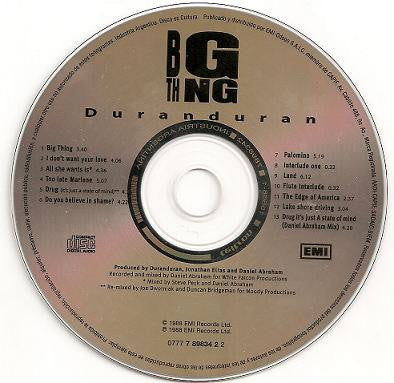 Duran Duran - Big Thing (CD, Album, RP) - Image 3