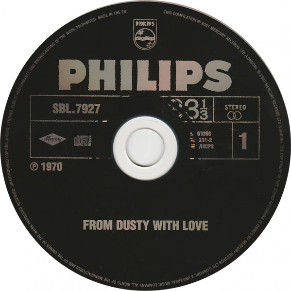 Dusty Springfield - From Dusty.... With Love (CD, Album, RE, RM) - Image 4