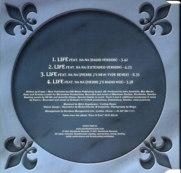 E-Type - Life (CD, Maxi) - Image 2