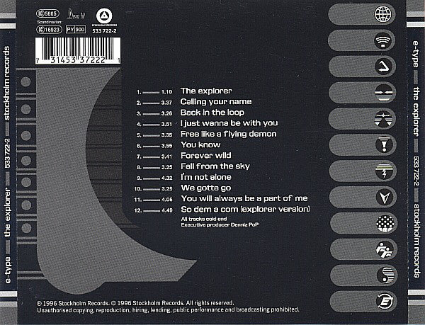 E-Type - The Explorer (CD, Album) - Image 2