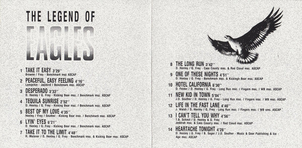 Eagles - The Legend Of (CD, Comp) - Image 5
