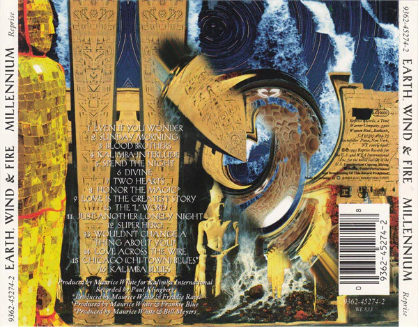 Earth, Wind & Fire - Millennium (CD, Album) - Image 2