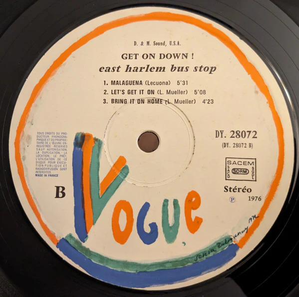East Harlem Bus Stop - Get On Down! (LP, Album) - Image 4
