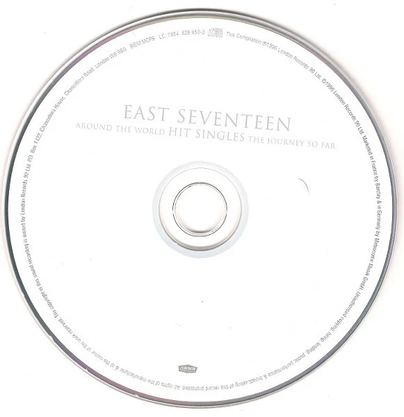 East Seventeen* - Around The World - Hit Singles - The Journey So Far (CD, Comp) - Image 3
