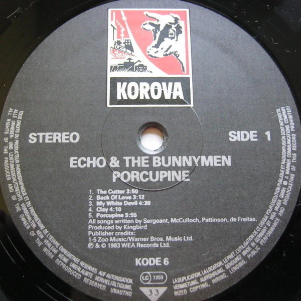 Echo & The Bunnymen - Porcupine (LP, Album) - Image 3