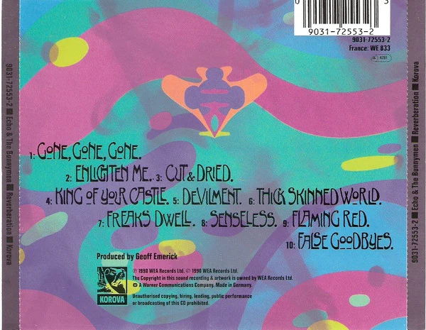 Echo & The Bunnymen - Reverberation (CD, Album) - Image 2