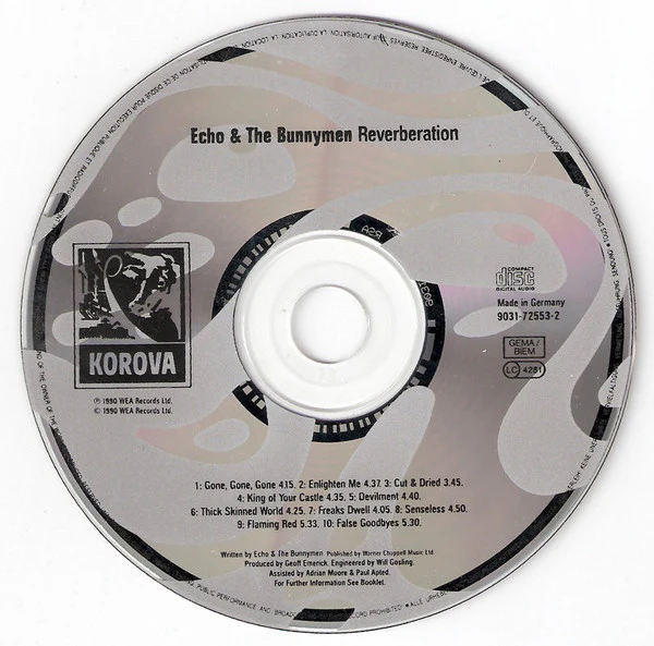 Echo & The Bunnymen - Reverberation (CD, Album) - Image 3