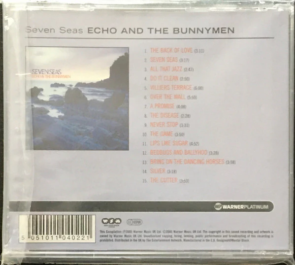 Echo & The Bunnymen - Seven Seas (CD, Comp) - Image 3