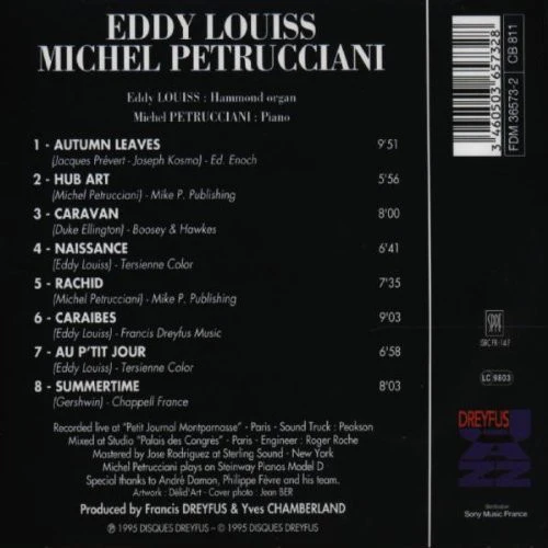 Eddy Louiss & Michel Petrucciani - Conférence De Presse Vol. 2 (CD, Album) - Image 2