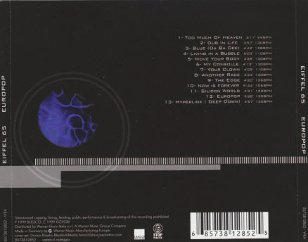 Eiffel 65 - Europop (CD, Album) - Image 2