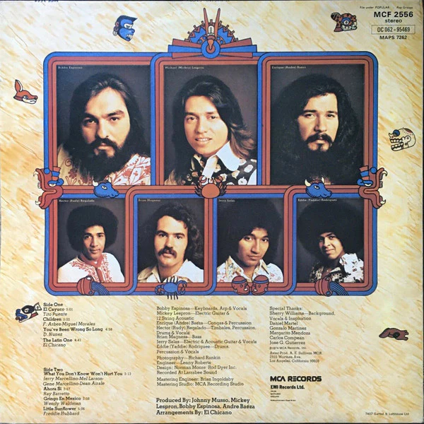 El Chicano - Cinco (LP, Album) - Image 2