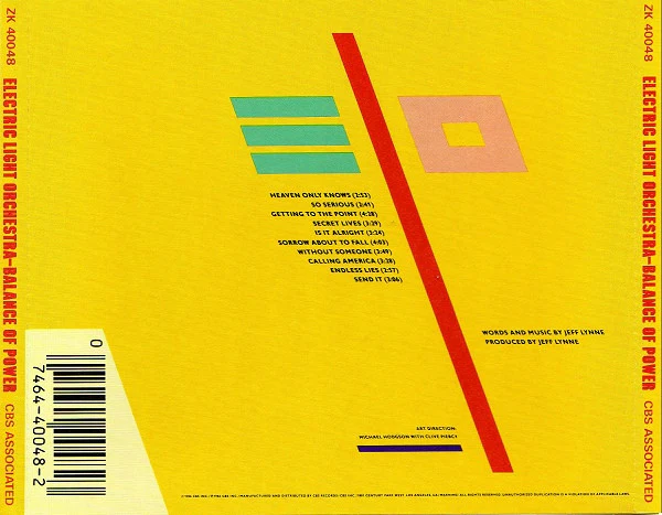 Electric Light Orchestra - Balance Of Power (CD, Album, RE, Pit) - Image 2