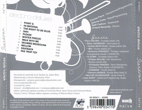 Electro Deluxe - Stardown (CD, Album) - Image 2