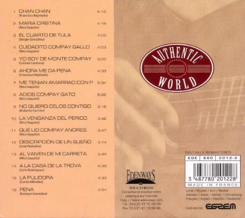 Eliades Ochoa & Compay Segundo - Cuarteto Patria (CD, Album) - Image 2