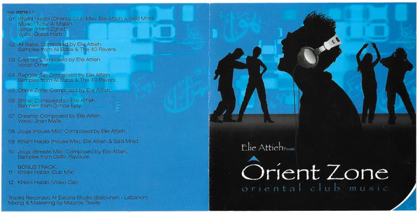 Elie Attieh - Orient Zone (CD, Album, Enh) - Image 4