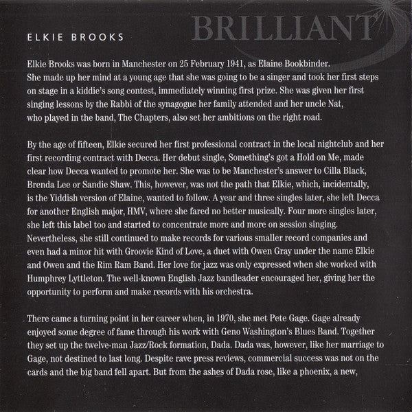 Elkie Brooks - Greatest Hits (CD, Comp) - Image 2