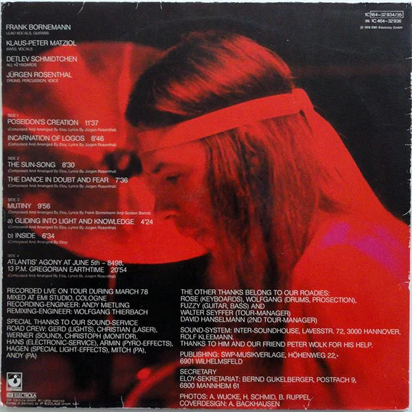 Eloy - Live (2xLP, Album) - Image 5