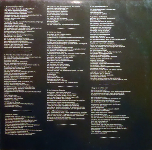 Eloy - Time To Turn (LP, Album, Gat) - Image 3