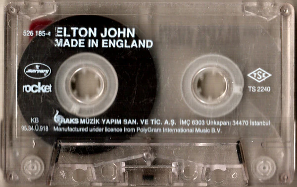 Elton John - Made In England (Cass, Album) - Image 2