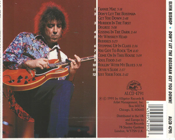 Elvin Bishop - Don't Let The Bossman Get You Down! (CD, Album) - Image 2
