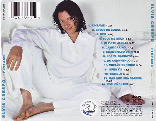 Elvis Crespo - Píntame (CD, Album) - Image 2