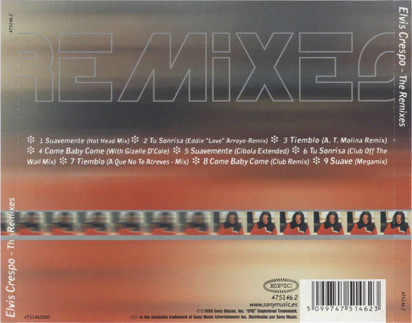 Elvis Crespo - The Remixes (CD, Album) - Image 3