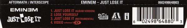 Eminem - Just Lose It (CD, Maxi, Enh) - Image 2