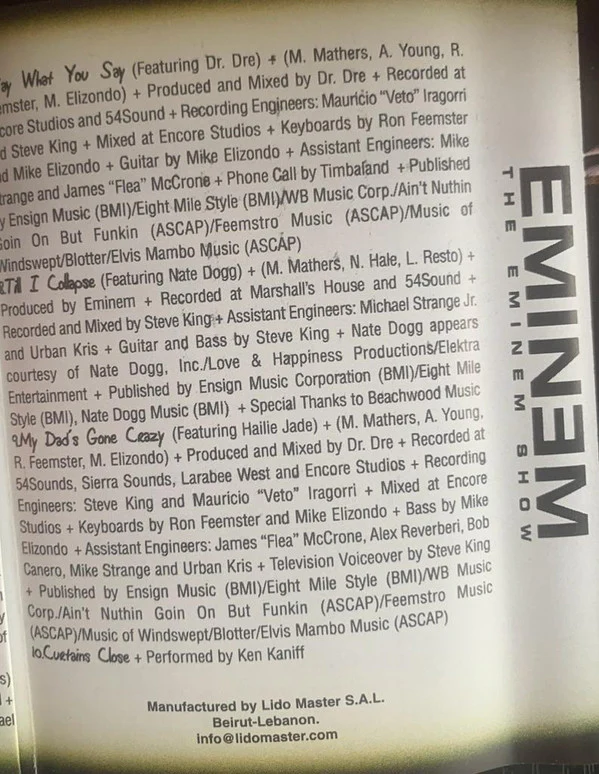 Eminem - The Eminem Show (Cass, Album, Ver) - Image 4