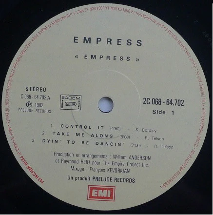 Empress - Empress (LP, Album) - Image 4