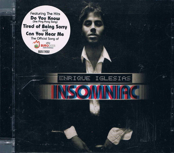 Enrique Iglesias - Insomniac (CD, Album, RE)
