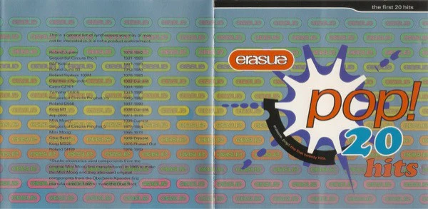 Erasure - Pop! - The First 20 Hits (CD, Comp) - Image 5