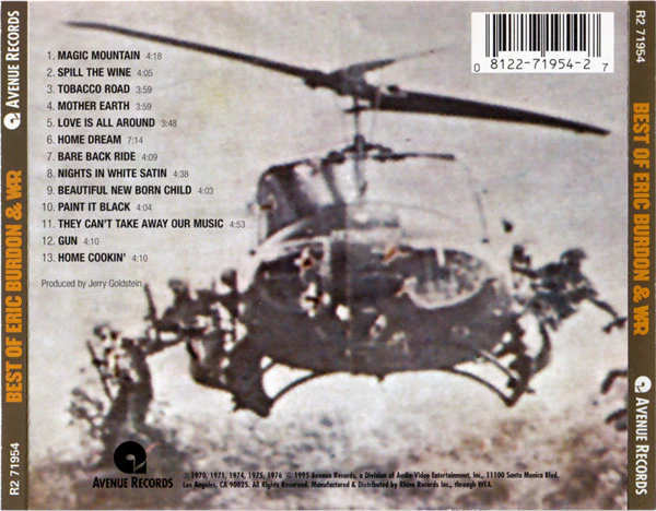 Eric Burdon & WAR - Best Of Eric Burdon & WAR (CD, Comp) - Image 5