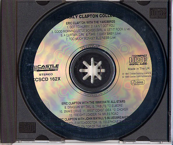 Eric Clapton Featured With The Yardbirds, Jimmy Page And John Mayall's Bluesbreakers* - The Early Clapton Collection (CD, Comp) - Image 4