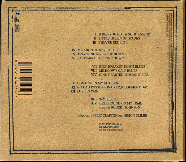 Eric Clapton - Me And Mr Johnson (CD, Album, Dig) - Image 2