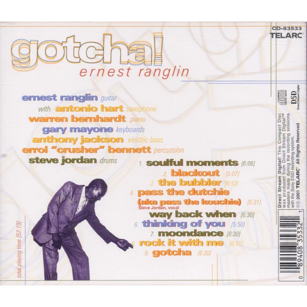 Ernest Ranglin - Gotcha! (CD, Album) - Image 2