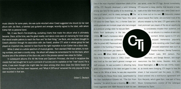 Esther Phillips W/ Beck* - What A Diff'rence A Day Makes (CD, Album, RE, RM) - Image 4