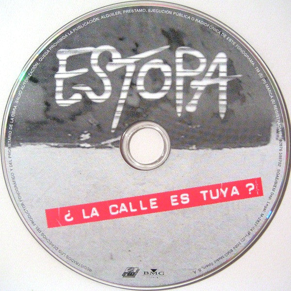 Estopa - ¿La Calle Es Tuya? (CD, Album, Dig) - Image 3