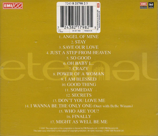 Eternal (2) - Greatest Hits (CD, Comp) - Image 2