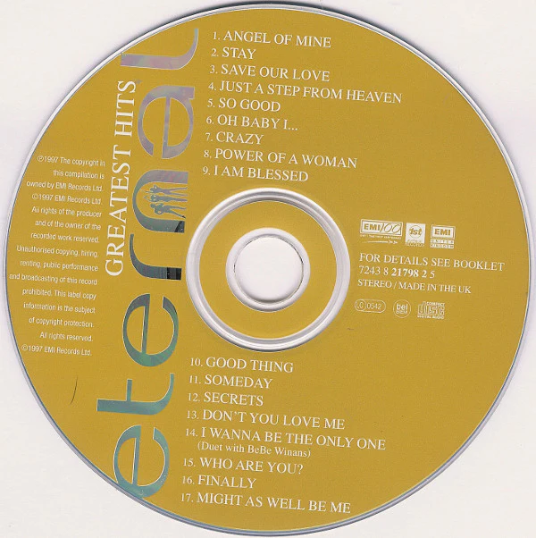 Eternal (2) - Greatest Hits (CD, Comp) - Image 3