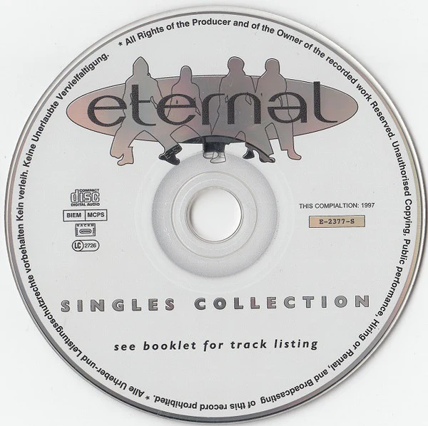 Eternal  - Singles Collection (CD, Comp) - Image 3