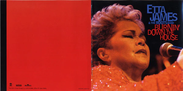 Etta James & The Roots Band (2) - Burnin' Down The House (CD, Album) - Image 5