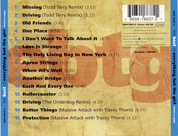 Everything But The Girl - The Best Of Everything But The Girl (CD, Comp, Cin) - Image 2
