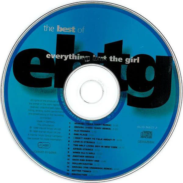 Everything But The Girl - The Best Of Everything But The Girl (CD, Comp, Cin) - Image 3