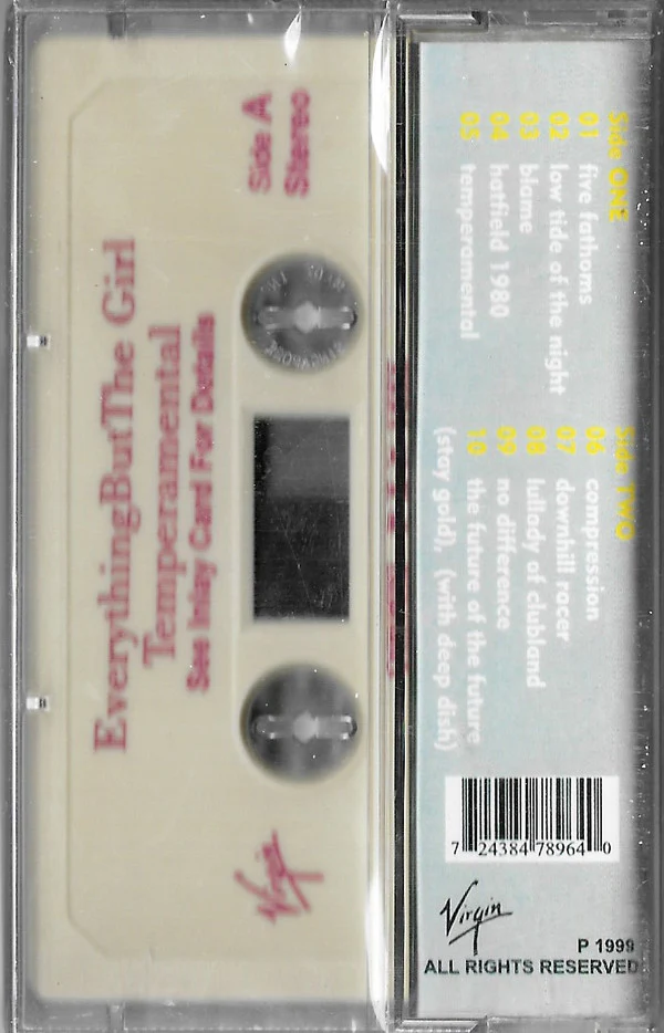 EverythingButTheGirl* - Temperamental (Cass, Album) - Image 2