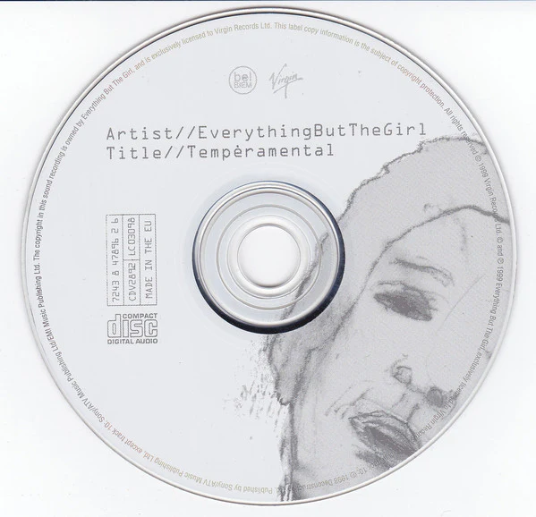 EverythingButTheGirl* - Temperamental (CD, Album) - Image 4