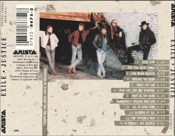 Exile - Justice (CD, Album) - Image 3