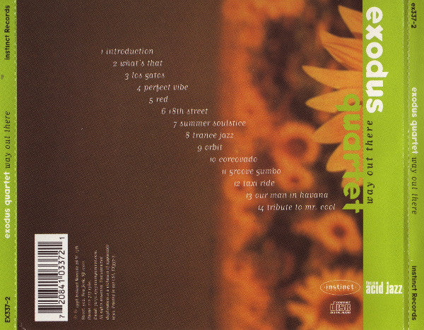 Exodus Quartet - Way Out There (CD, Album) - Image 3