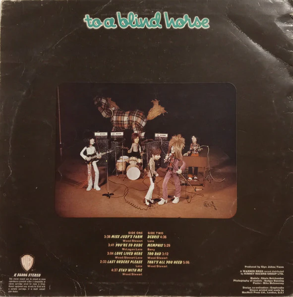 Faces - A Nod's As Good As A Wink...To A Blind Horse (LP, Album) - Image 2