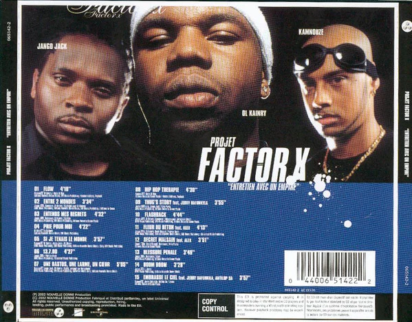 Factor X  - Entretien Avec Un Empire (CD, Album, Cop) - Image 2