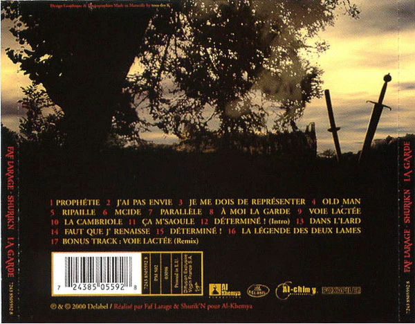 Faf Larage - Shurik'n - La Garde (CD, Album) - Image 2